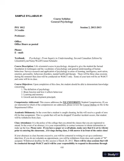 Psychology: From Inquiry To Understanding, Second Canadian Edition Class Notes - Page 9 preview image