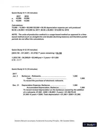 Solution Manual for Fundamental Accounting Principles, 15th Edition - Page 10 preview image