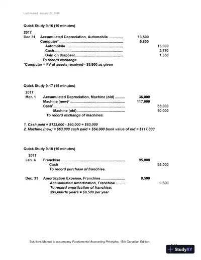 Solution Manual for Fundamental Accounting Principles, 15th Edition - Page 12 preview image
