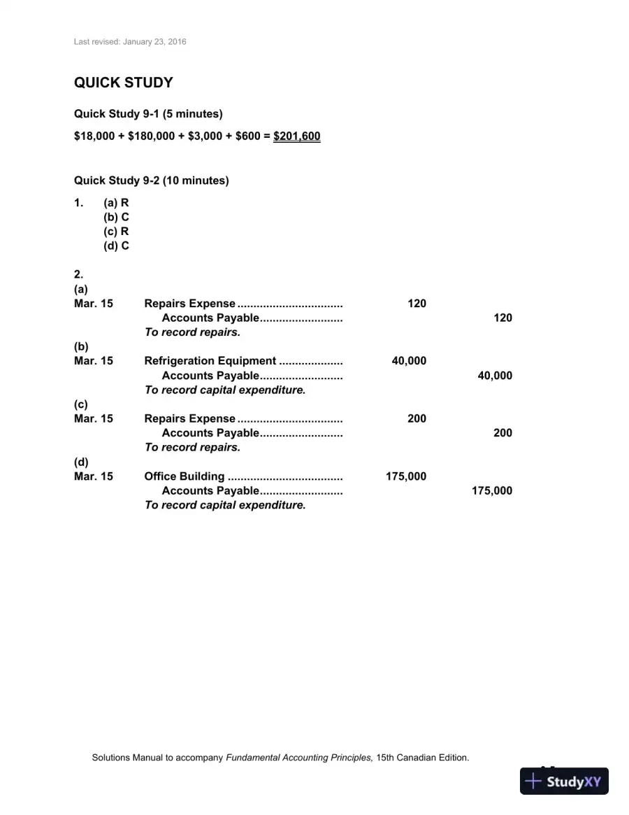 Solution Manual for Fundamental Accounting Principles, 15th Edition, page 6