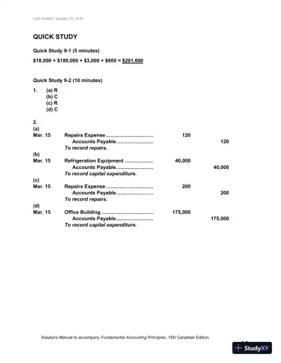 Solution Manual for Fundamental Accounting Principles, 15th Edition - Page 6 preview image
