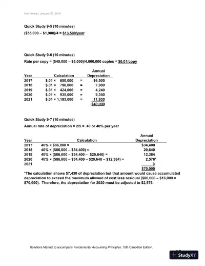 Solution Manual for Fundamental Accounting Principles, 15th Edition - Page 8 preview image
