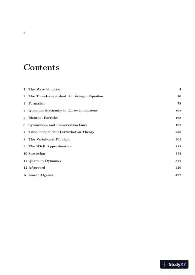 Introduction to Quantum Mechanics, 3rd Edition Solution Manual - Page 3 preview image