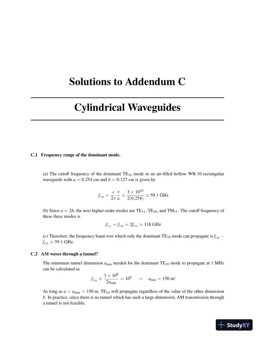 Solution Manual for Engineering Electromagnetics and Waves, 2nd Edition, page 12