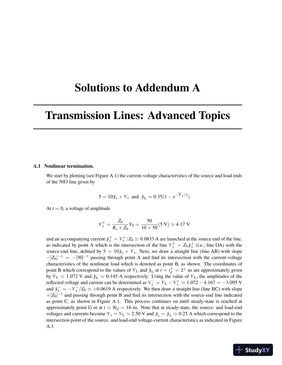 Solution Manual for Engineering Electromagnetics and Waves, 2nd Edition, page 4