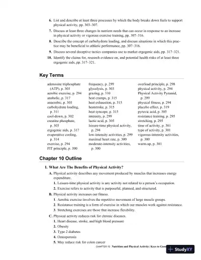 Revision Notes for Nutrition for Life, 4th Edition - Page 13 preview image