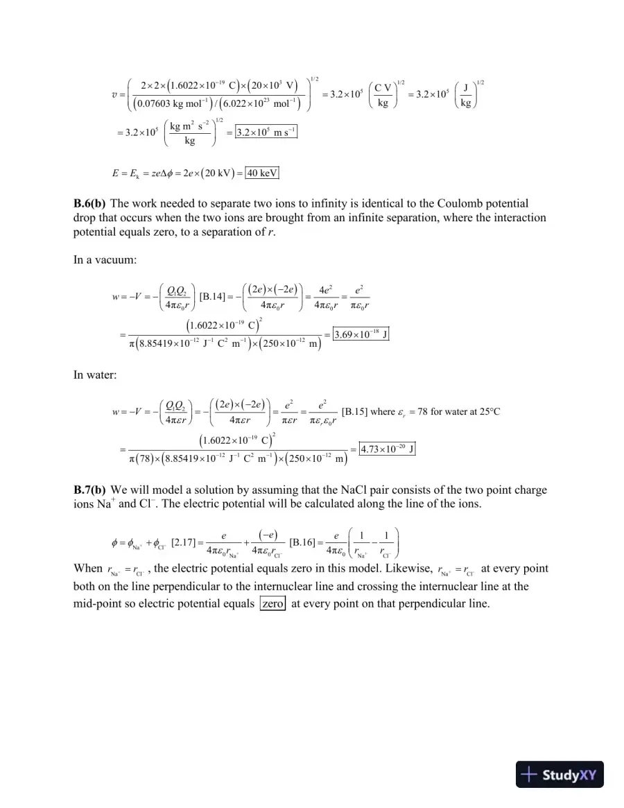Physical Chemistry: Thermodynamics, Structure, and Change Tenth Edition Solution Manual, page 11