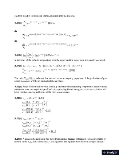 Physical Chemistry: Thermodynamics, Structure, and Change Tenth Edition Solution Manual - Page 13 preview image