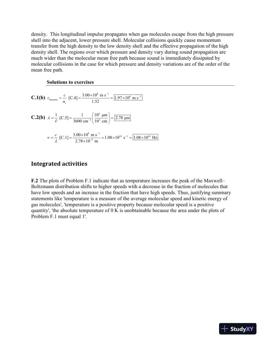 Physical Chemistry: Thermodynamics, Structure, and Change Tenth Edition Solution Manual, page 15