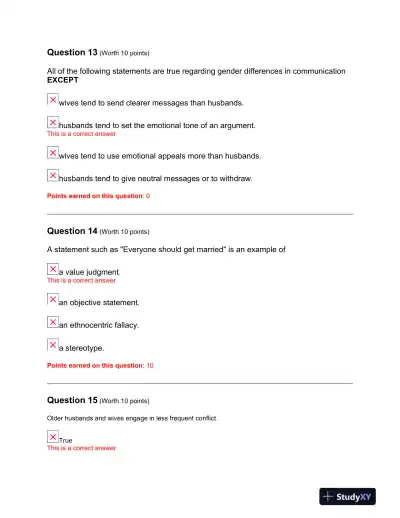 SOC 132 Final: Understanding Gender Roles, Sexual Scripts, and Cultural Perceptions: A Sociological Analysis - Page 7 preview image
