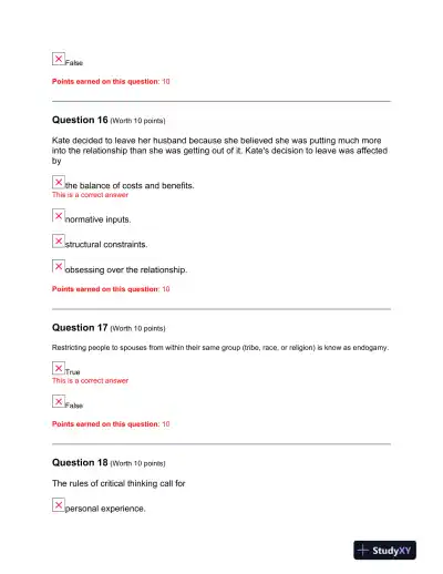 SOC 132 Final: Understanding Gender Roles, Sexual Scripts, and Cultural Perceptions: A Sociological Analysis - Page 8 preview image