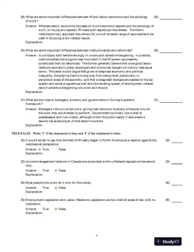 Test Bank for International Relations, 11th Edition - Page 10 preview image
