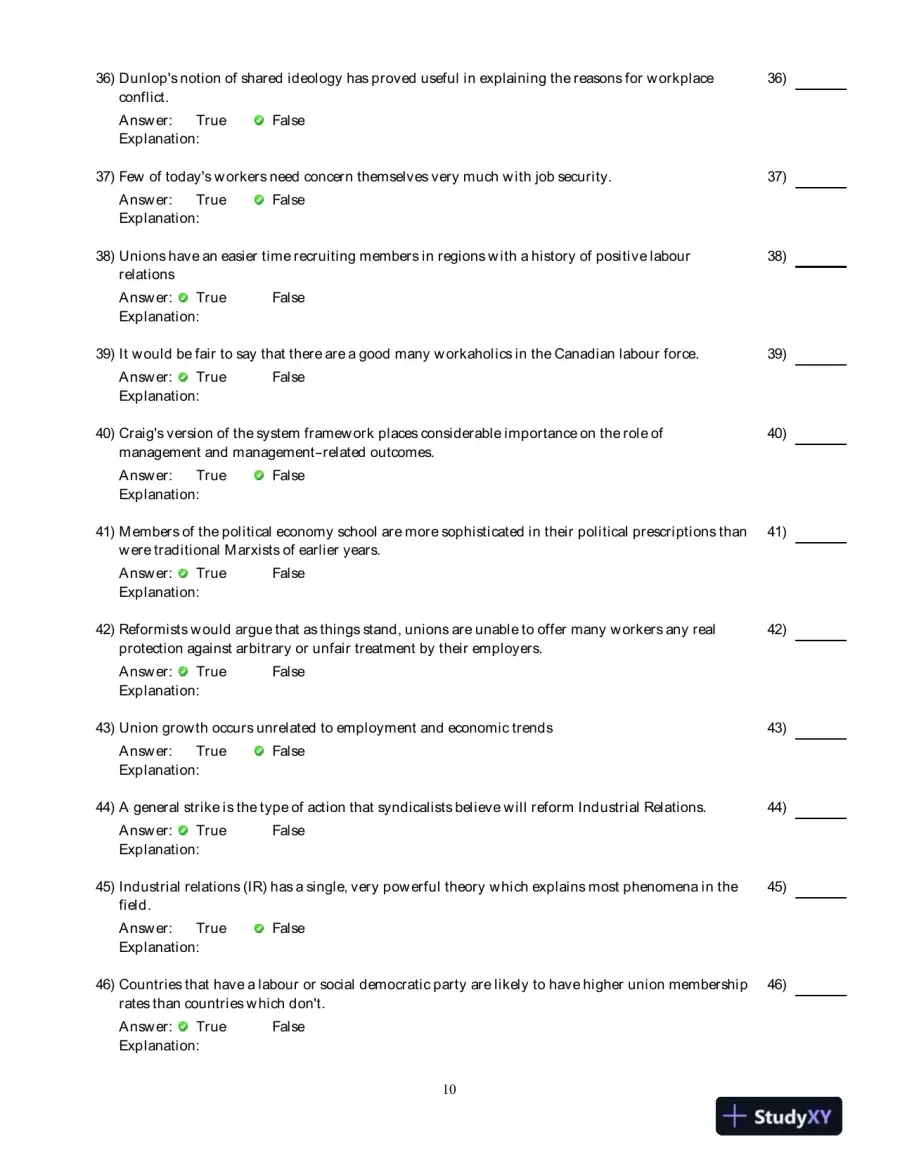 Test Bank for International Relations, 11th Edition, page 11