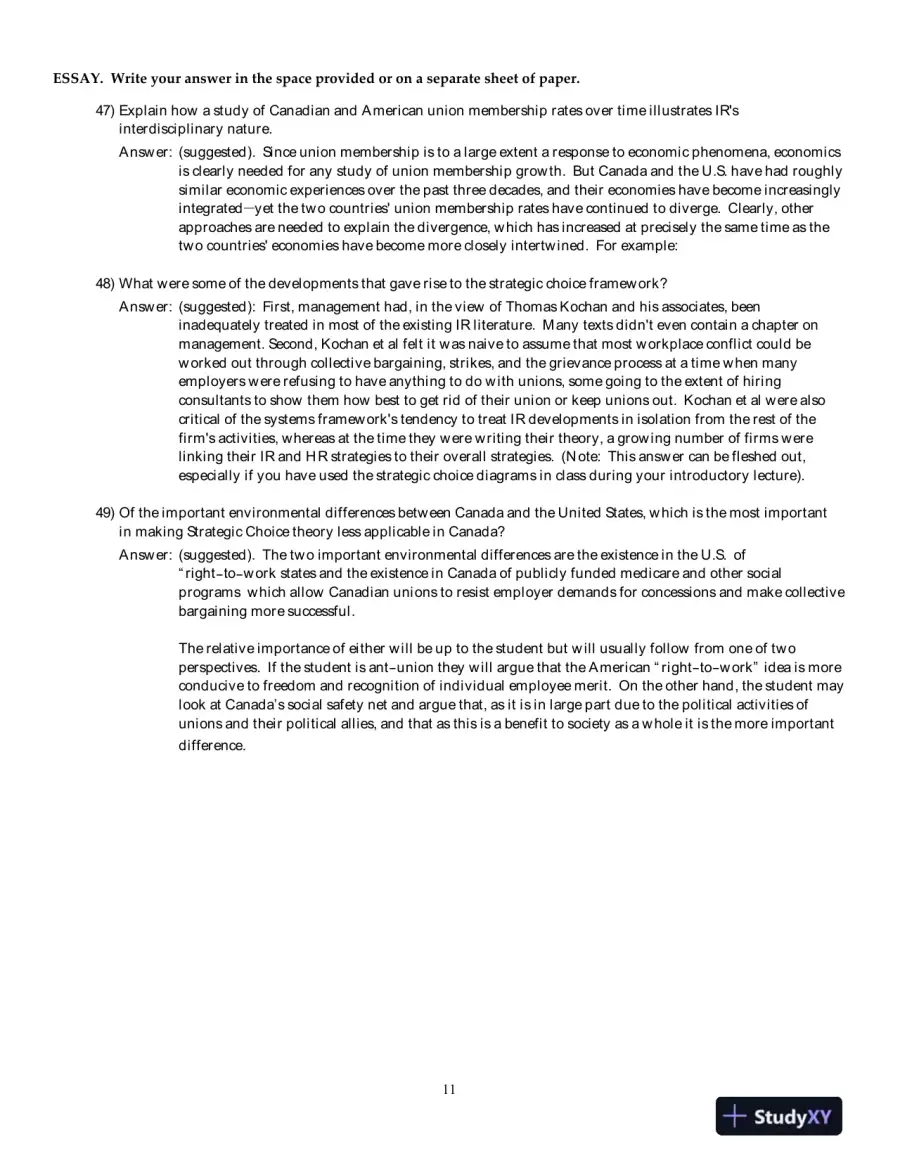 Test Bank for International Relations, 11th Edition, page 12