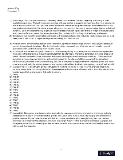 Test Bank for International Relations, 11th Edition - Page 15 preview image