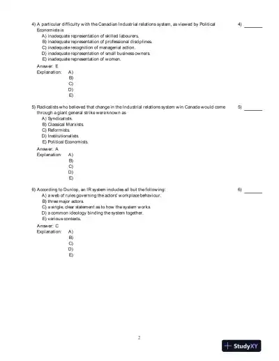 Test Bank for International Relations, 11th Edition - Page 3 preview image