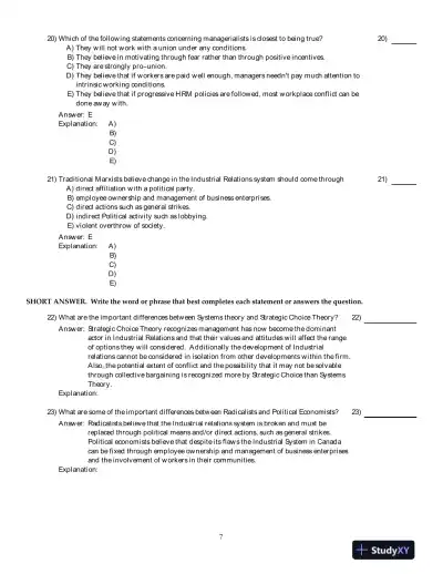 Test Bank for International Relations, 11th Edition - Page 8 preview image