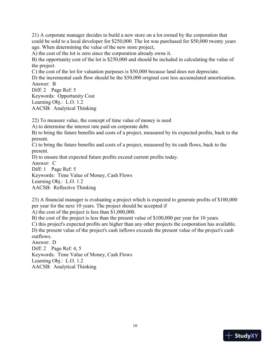 Test Bank for Foundations Of Finance, 5th Edition, page 12