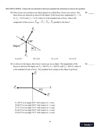 University Physics with Modern Physics, 14th Edition Test Bank - Page 15 preview image