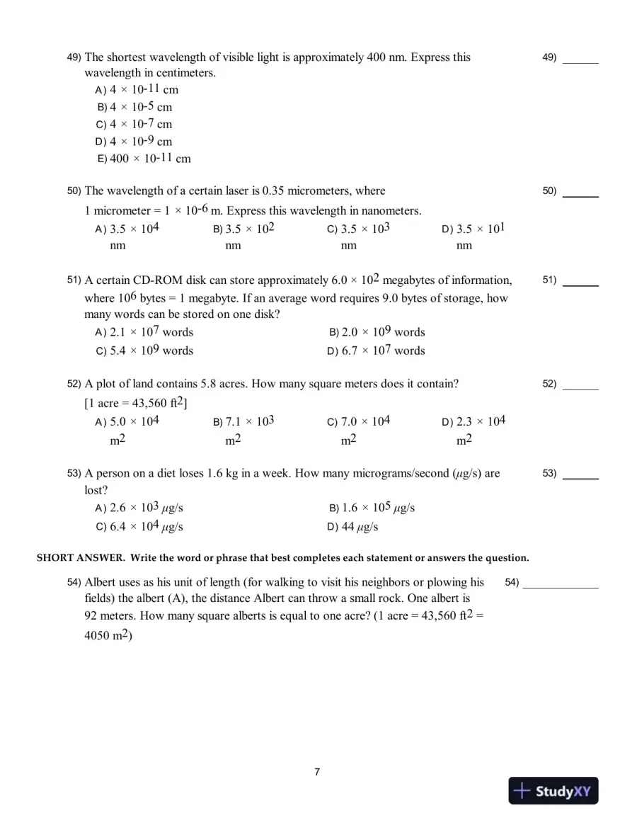 University Physics with Modern Physics, 14th Edition Test Bank, page 8