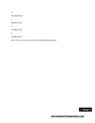 Test Bank For Beckmann and Ling's Obstetrics Gynecology, 8th Edition - Page 14 preview image