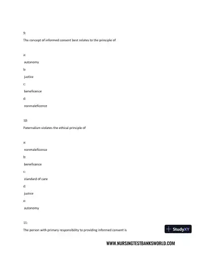 Test Bank For Beckmann and Ling's Obstetrics Gynecology, 8th Edition - Page 26 preview image