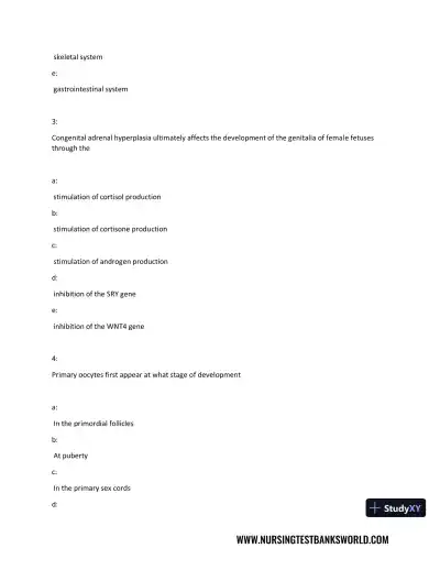Test Bank For Beckmann and Ling's Obstetrics Gynecology, 8th Edition - Page 30 preview image
