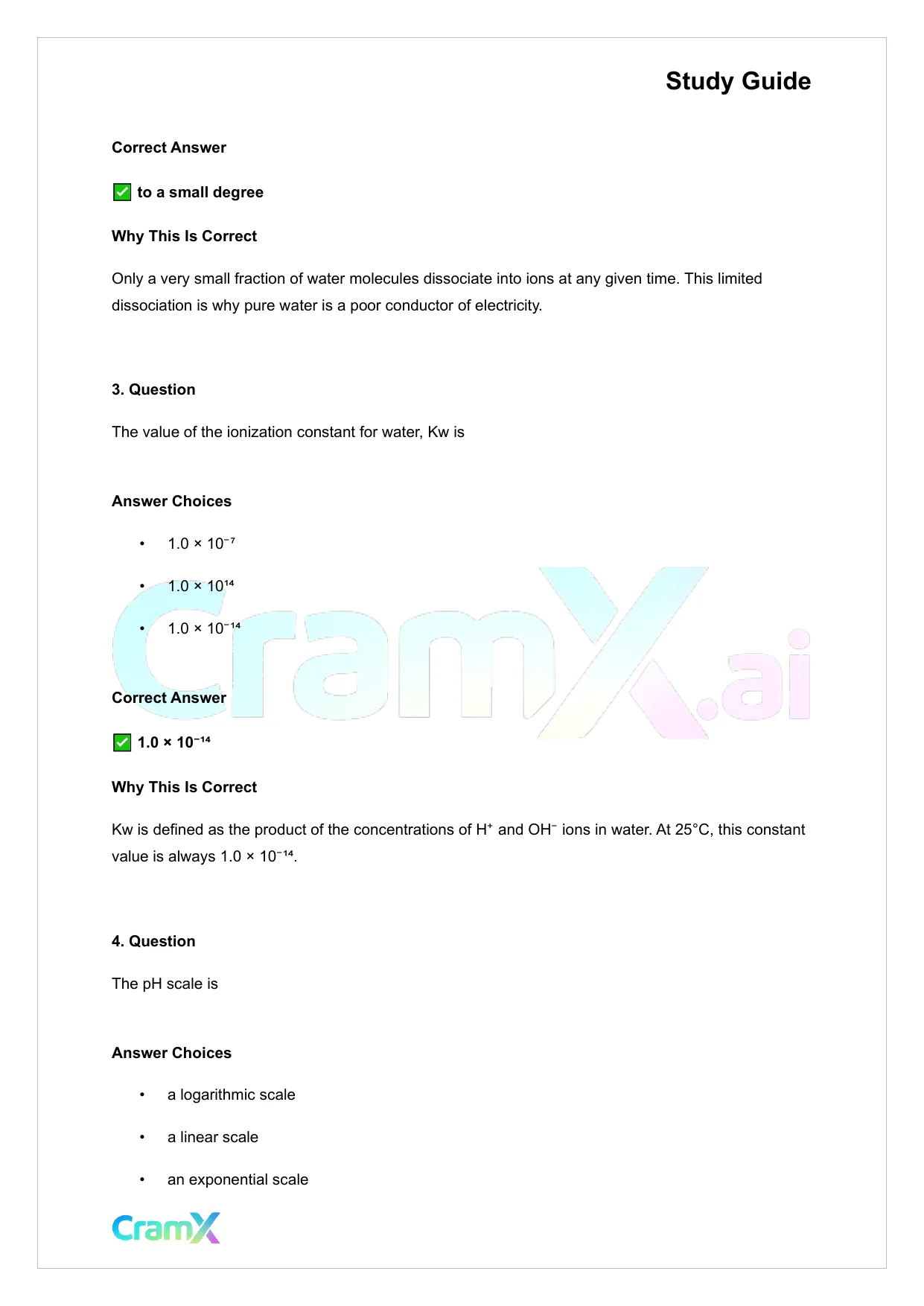 Chemistry - Acids and Bases - Page 2 preview image