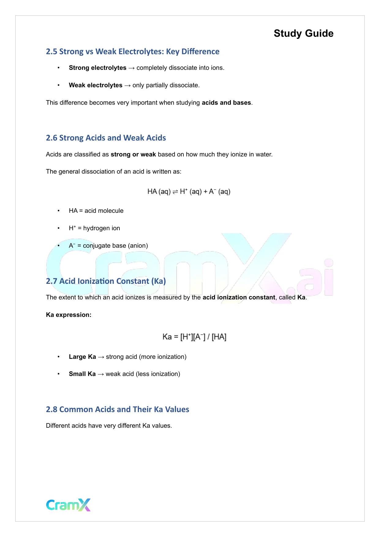 Chemistry - Acids and Bases - Page 8 preview image