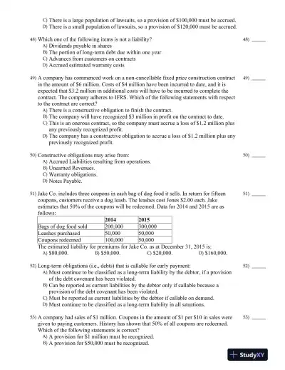 Intermediate Accounting Volume 2 Seventh Canadian Edition Test Bank - Page 6 preview image