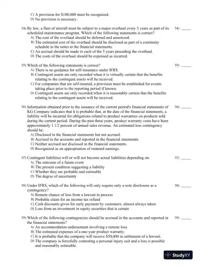 Intermediate Accounting Volume 2 Seventh Canadian Edition Test Bank - Page 7 preview image