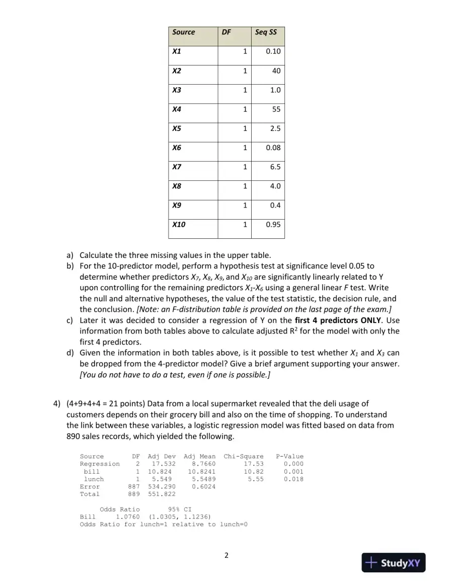 STAT 501 � Final Exam � Spring 2015, page 3