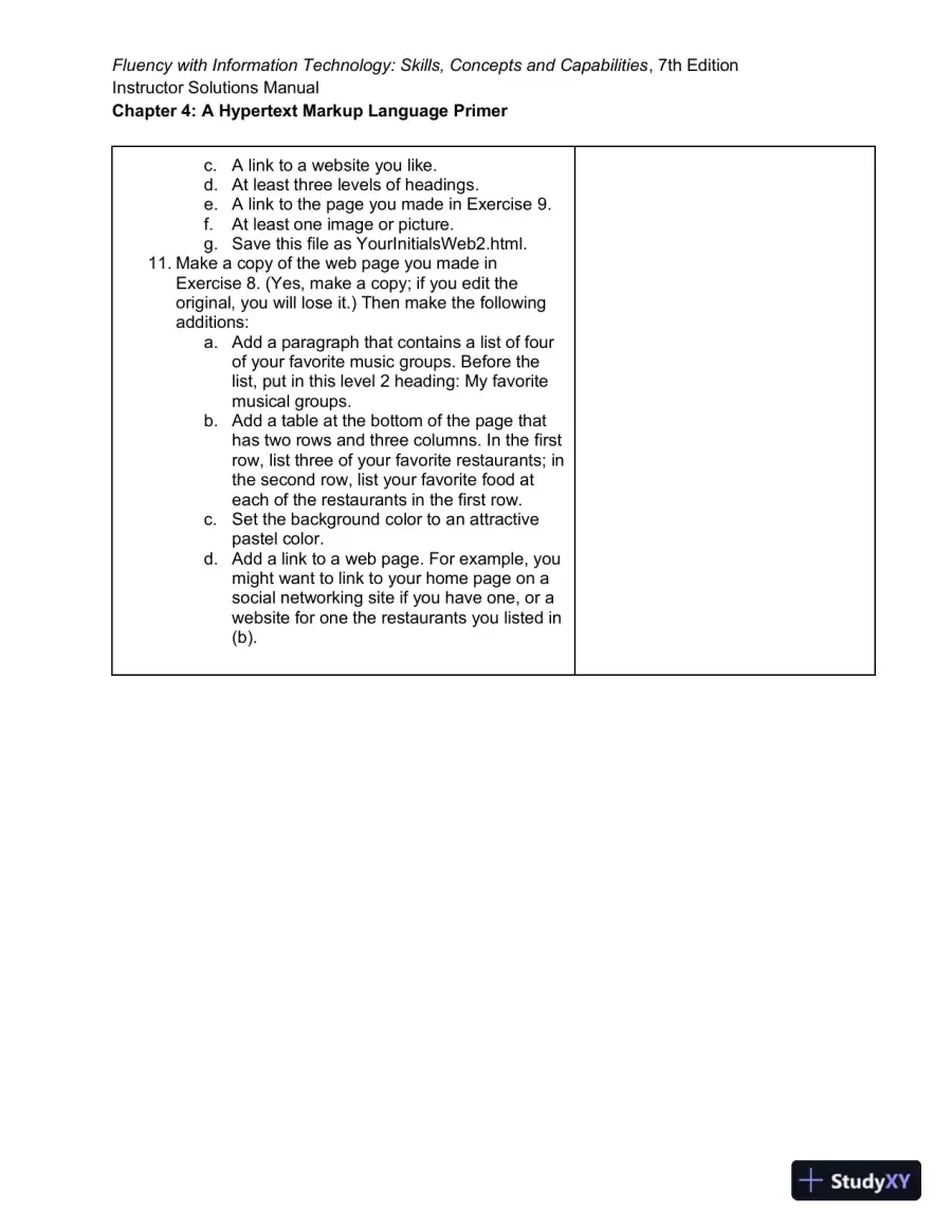 Solution Manual for Fluency With Information Technology, 7th Edition, page 16