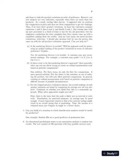 Solution Manual for Introduction to Data Mining, 2nd Edition - Page 10 preview image