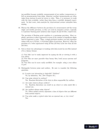 Solution Manual for Introduction to Data Mining, 2nd Edition - Page 12 preview image