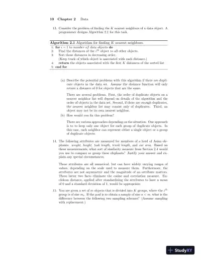 Solution Manual for Introduction to Data Mining, 2nd Edition - Page 13 preview image