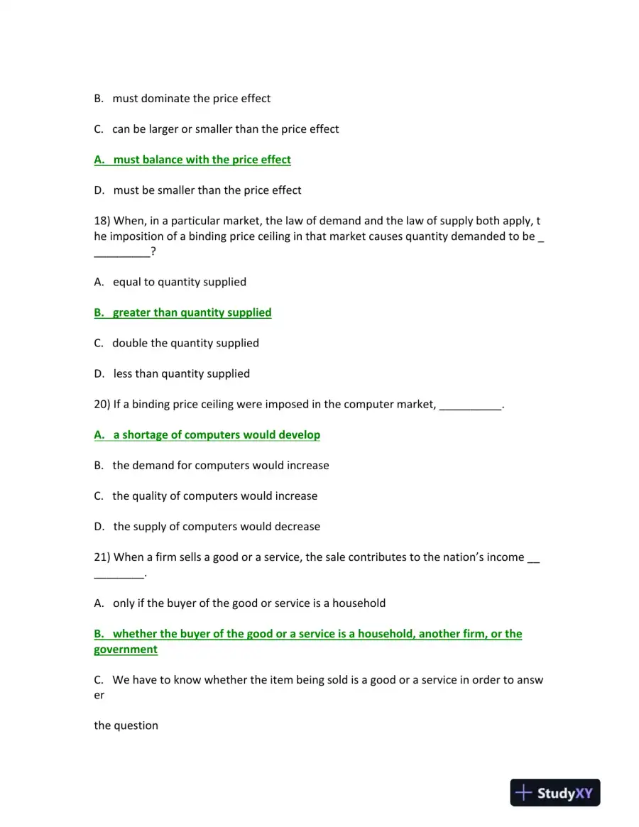 Latest Updates to the BUS 475 Final Exam Guide, page 3