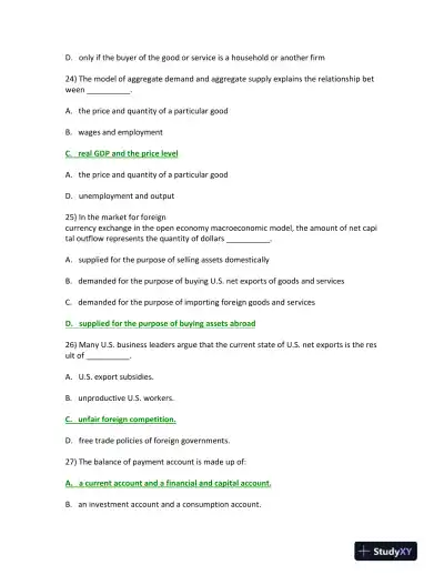 Latest Updates to the BUS 475 Final Exam Guide - Page 4 preview image