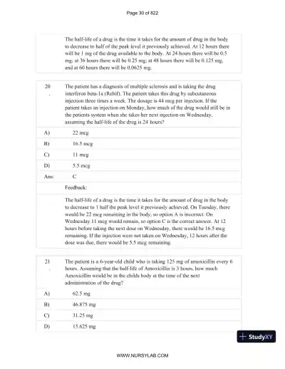 Test Bank for Basic and Clinical Pharmacology, 14th Edition (Chapters 1-33) - Page 31 preview image