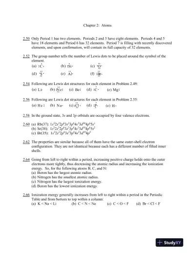 Introduction To General, Organic And Biochemistry, 11th Edition Solution Manual - Page 14 preview image