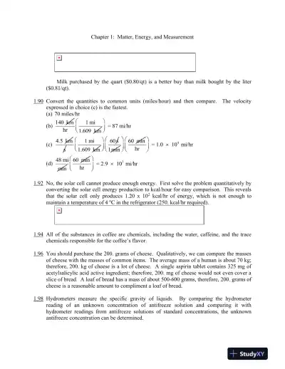 Introduction To General, Organic And Biochemistry, 11th Edition Solution Manual - Page 9 preview image