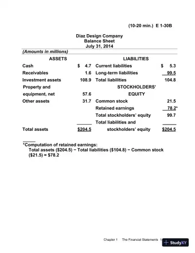 Solution Manual for Financial Accounting, 10th Edition - Page 22 preview image