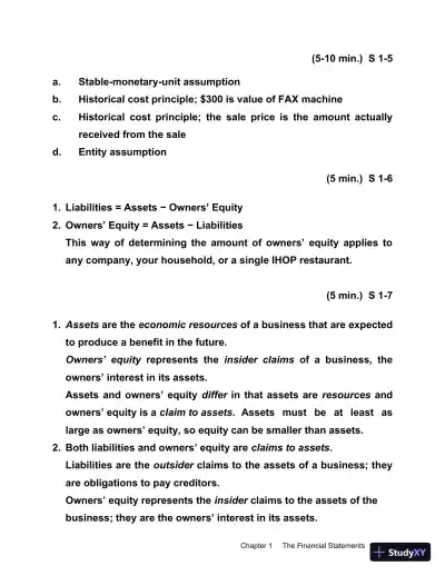 Solution Manual for Financial Accounting, 10th Edition - Page 4 preview image