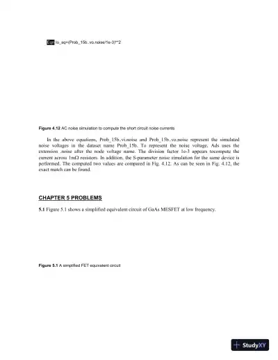 Solution Manual for Microwave Circuit Design A Practical Approach Using ADS, 1st Edition - Page 30 preview image