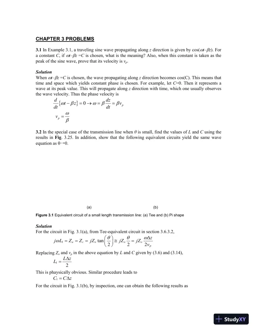 Solution Manual for Microwave Circuit Design A Practical Approach Using ADS, 1st Edition, page 8