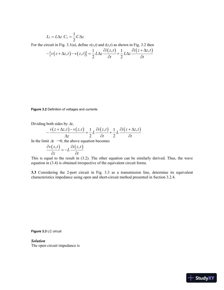 Solution Manual for Microwave Circuit Design A Practical Approach Using ADS, 1st Edition, page 9