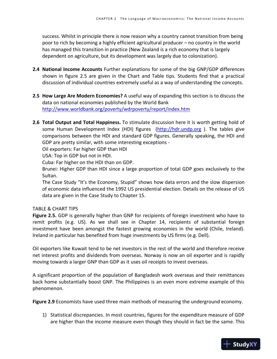 Solution Manual for Macroeconomics: Understanding the Global Economy, 3rd Edition, page 6
