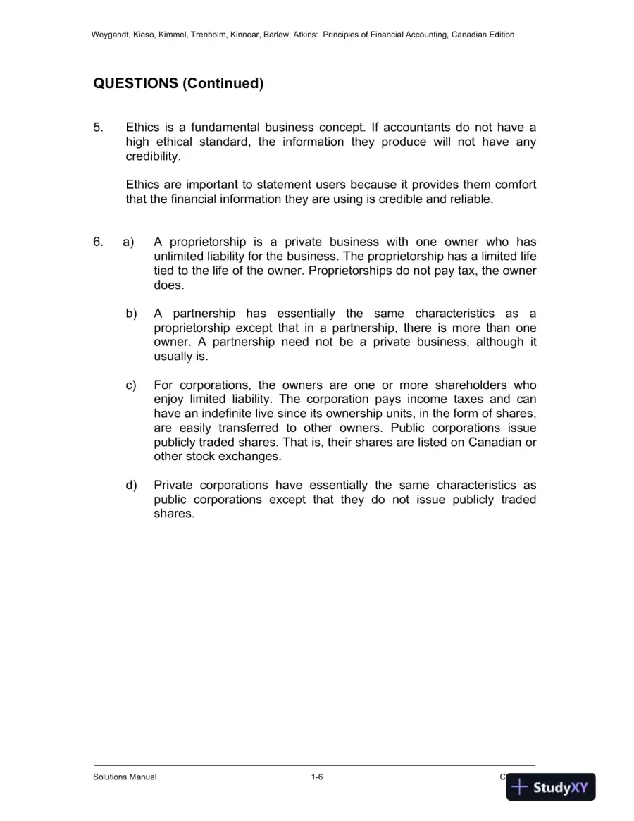 Solution Manual for Principles of Financial Accounting, Canadian Edition, page 7