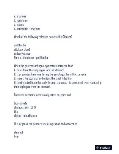 2024 NUSC1165 Nutrition Final Exam Versions With Answers (120 Solved Questions) - Page 12 preview image