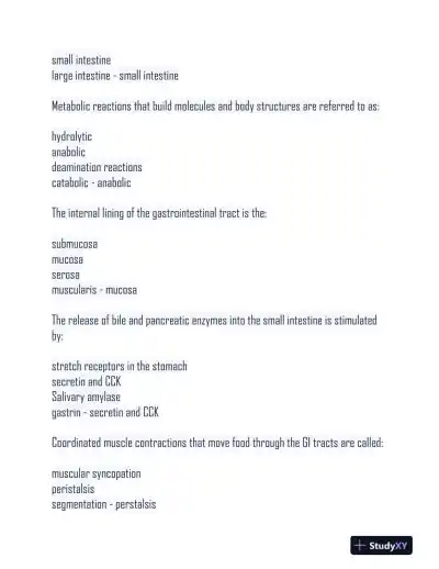 2024 NUSC1165 Nutrition Final Exam Versions With Answers (120 Solved Questions) - Page 13 preview image